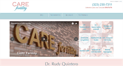 Desktop Screenshot of doctordefertilidad.com
